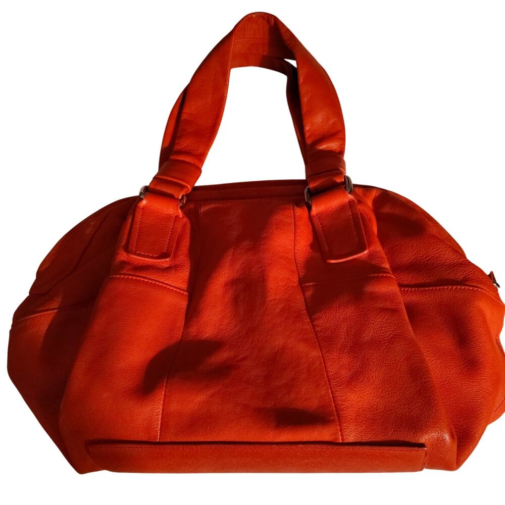 Calvin Klein Red Genuine Leather Structured Shoulder Bag – Vintage CK